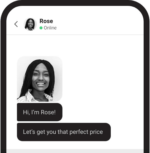 Chat with Rose, our virtual assistant, to get a personalized laptop insurance quote.